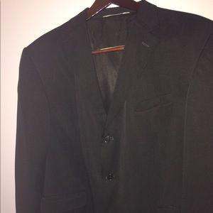 CEZANI 48L Black suit Coat